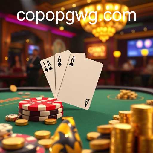 Mergulhe na Ação do Cassino ao Vivo com o copopg